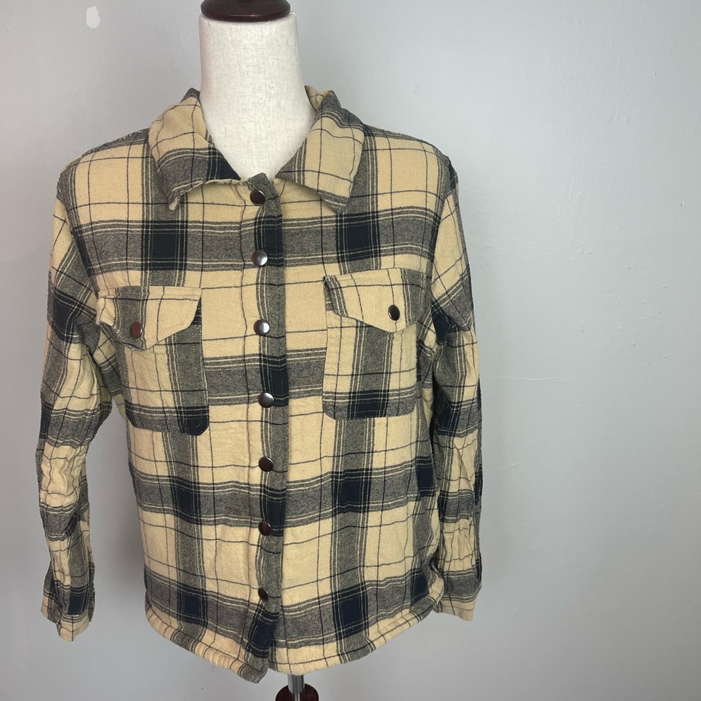 Lucky Brand Faux Sherpa Lined Shacket